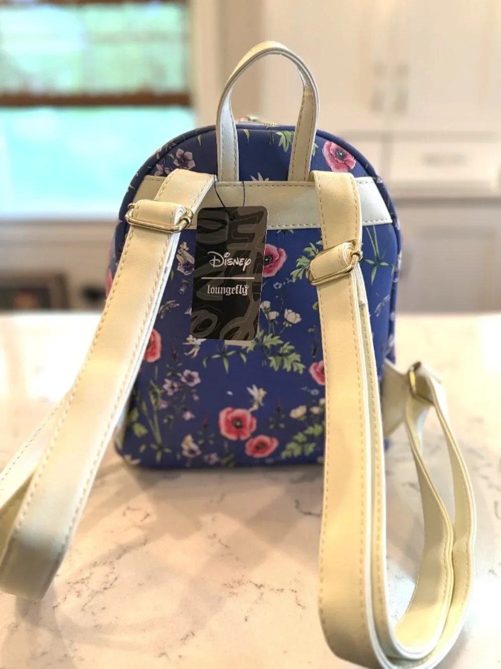 NWT Loungefly Disney Peter Pan Tinker Bell Floral Mini Backpack